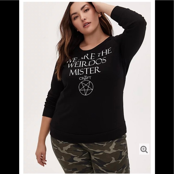 Torrid the craft crewneck sweatshirt size 00 - Picture 1 of 4